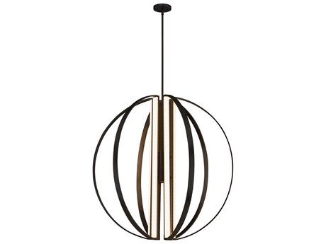 Justice Design Group Black LED Pendant