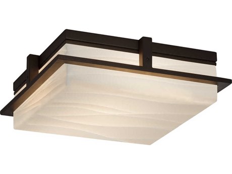 Justice Design Group Porcelina Avalon Outdoor Ceiling Light