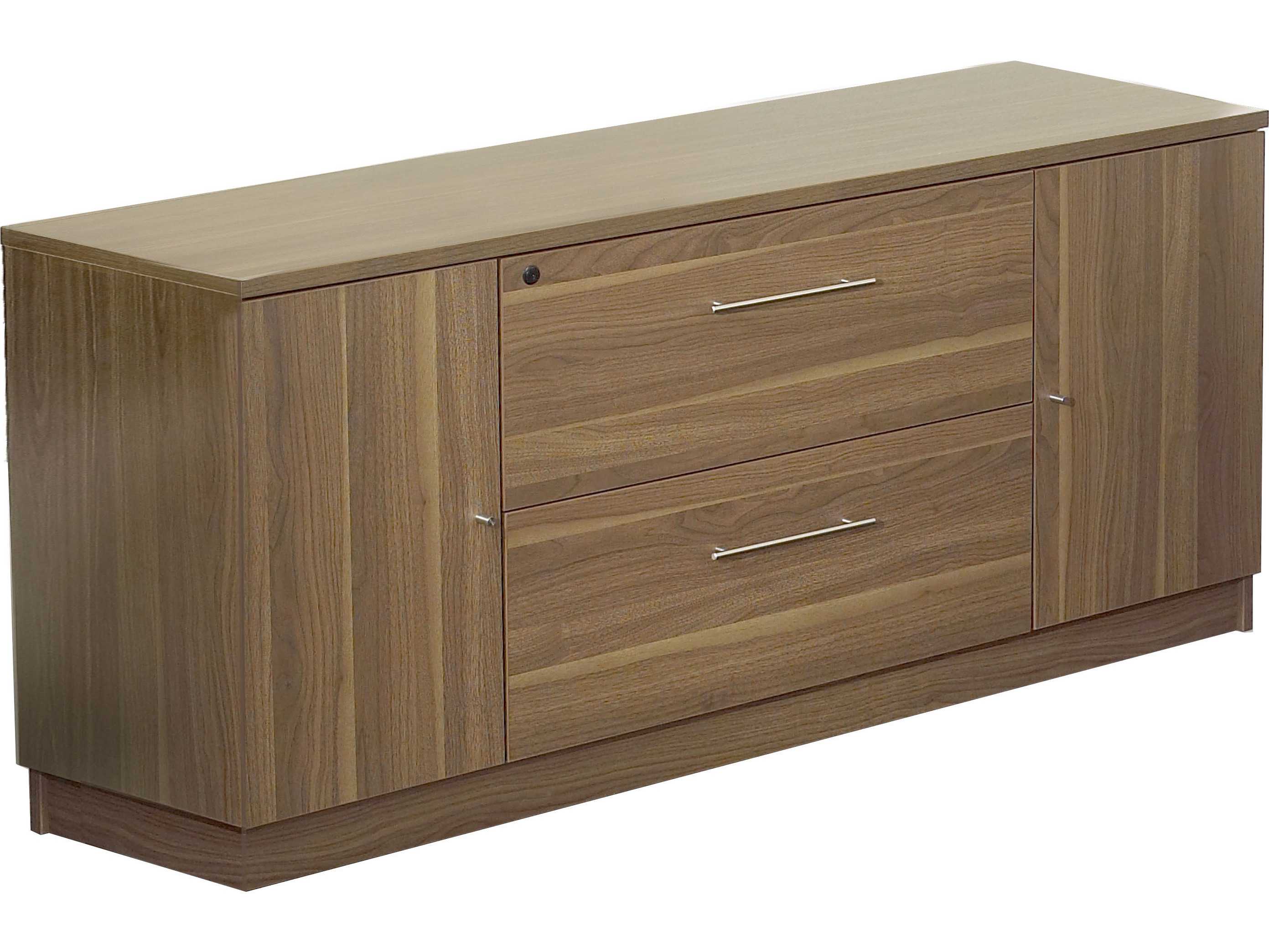 Unique Furniture 100 Series Walnut Credenza File JE163202WAL