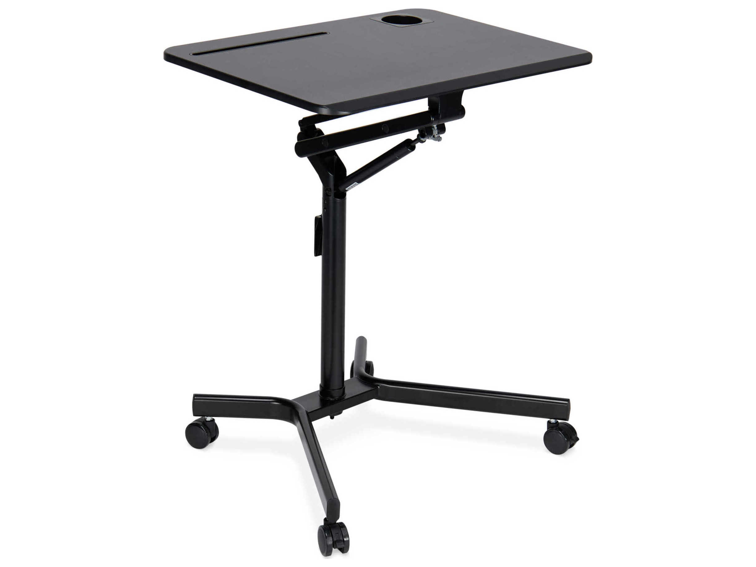Unique Furniture Black Laptop Stand Desk JE271BLK