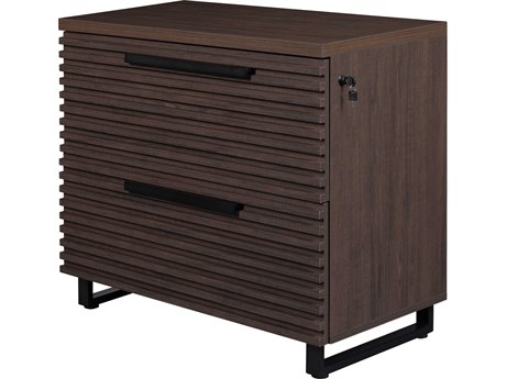 Unique Furniture Bisana Brown File Cabinet