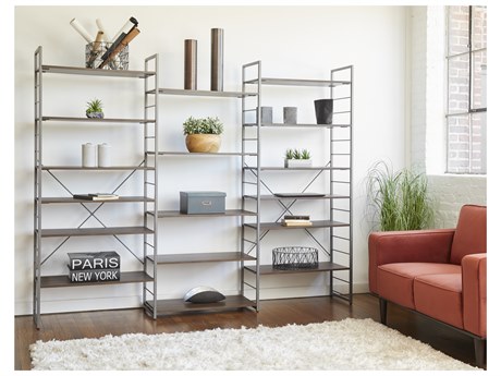 Unique Furniture Brown Bookcase
