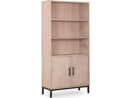 Unique Furniture Cascade Mountain White Bookcase