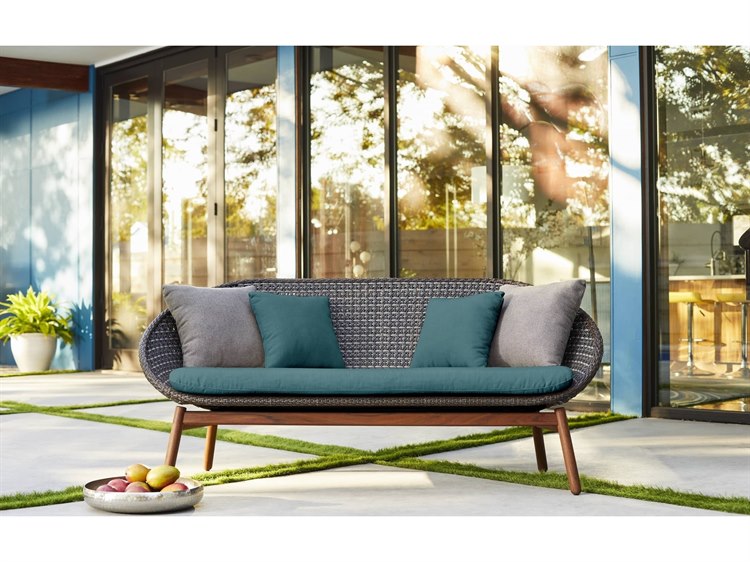 Jensen Outdoor Nest Loveseat IPE 4
