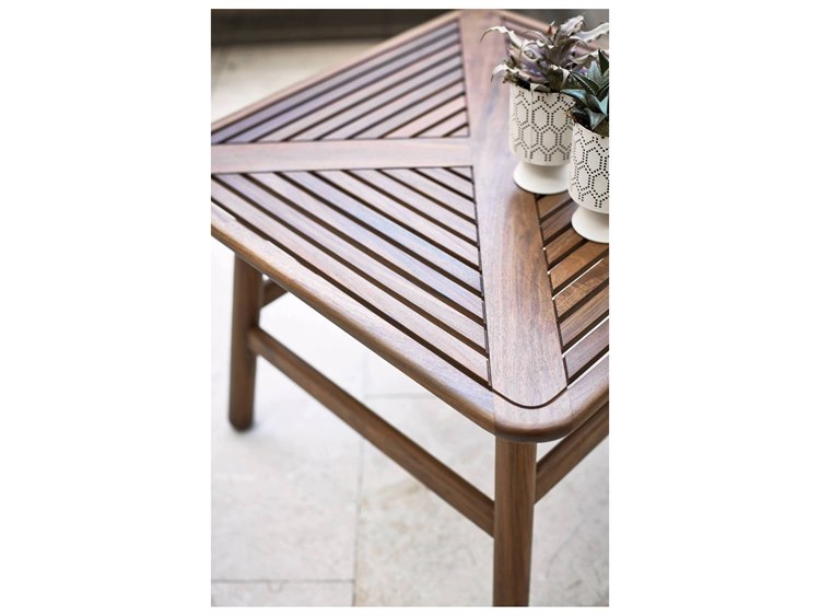 Jensen Outdoor Nest Side Table Brown 24in 3