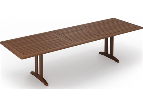 Jensen Outdoor Furniture Foundations Ipe IPEFoundations IPE 93"-122" x 38" Extending Dining Table