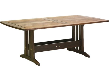 Jensen Outdoor Furniture Heritage IPE Belmont 74" x 41" Rectangular Dining Table