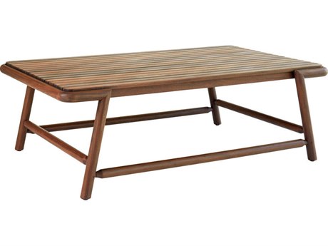 Jensen Outdoor Furniture Forte IPE 50" x 30" Rectangular Coffee Table with LPE Top