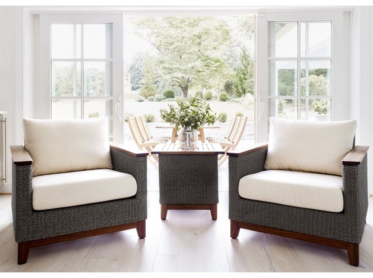 Jensen Outdoor Coral IPE Lounge Set 10
