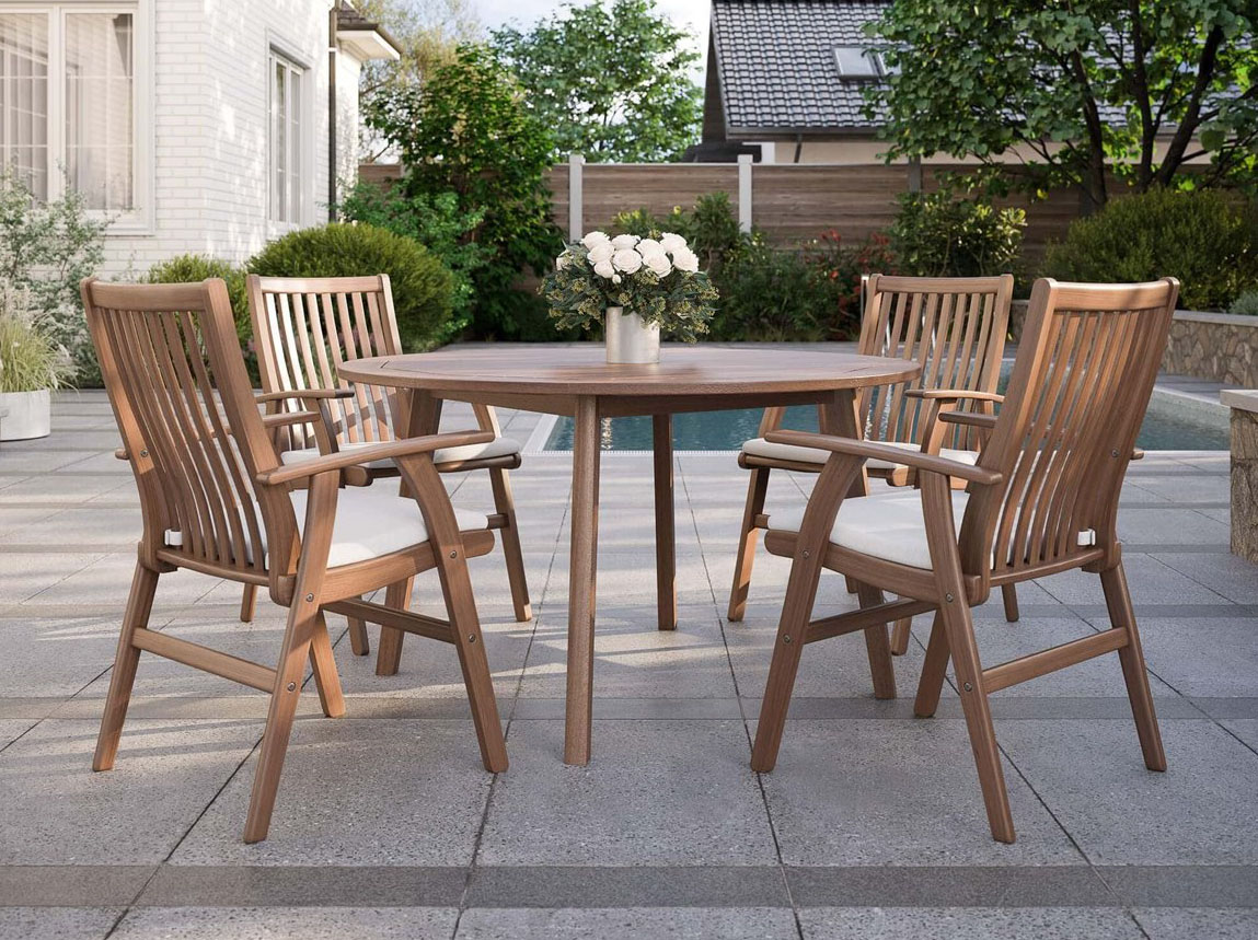 Jensen Outdoor Furniture Heritage IPE Dining Set