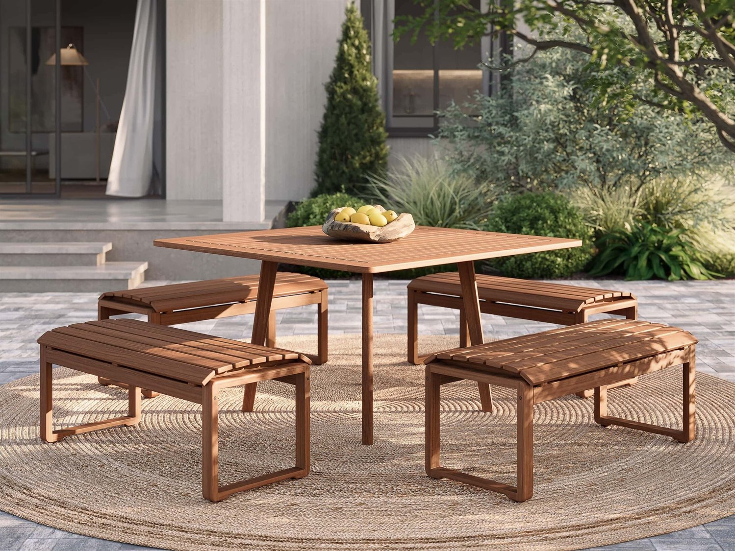 Jensen Outdoor Furniture Innova IPE Dining Set