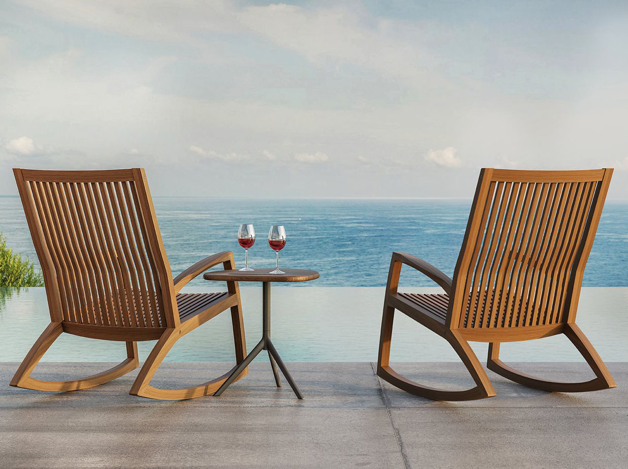Jensen Outdoor Furniture Innova IPE Teak Lounge Set