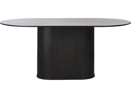 Unique Furniture Nola Oval Wood Dining Table