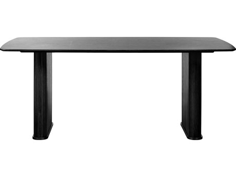 Unique Furniture Nola Rectangular Wood Dining Table