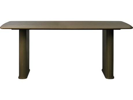 Unique Furniture Nola Rectangular Wood Dining Table