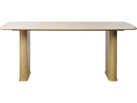 Unique Furniture Nola Rectangular Wood Dining Table