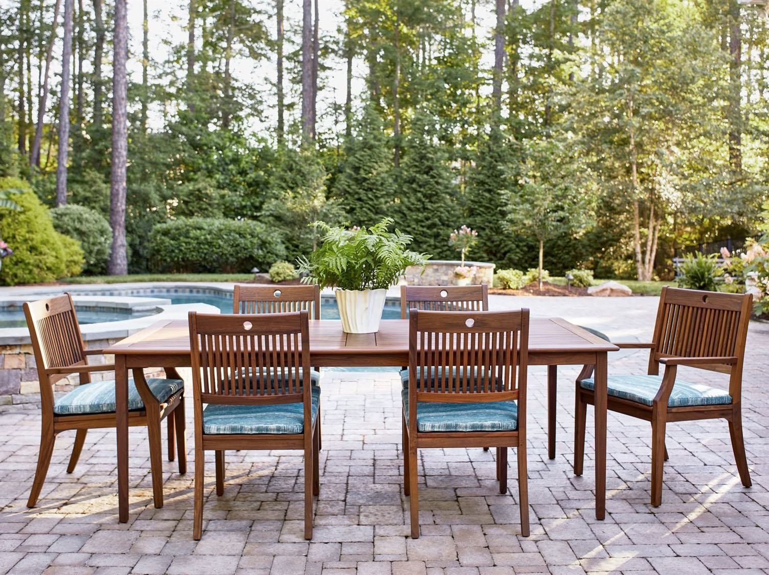 Jensen Outdoor Furniture Opal IPE Dining Set