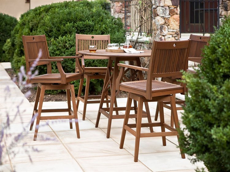 Jensen Outdoor Opal IPE Dining Set 3