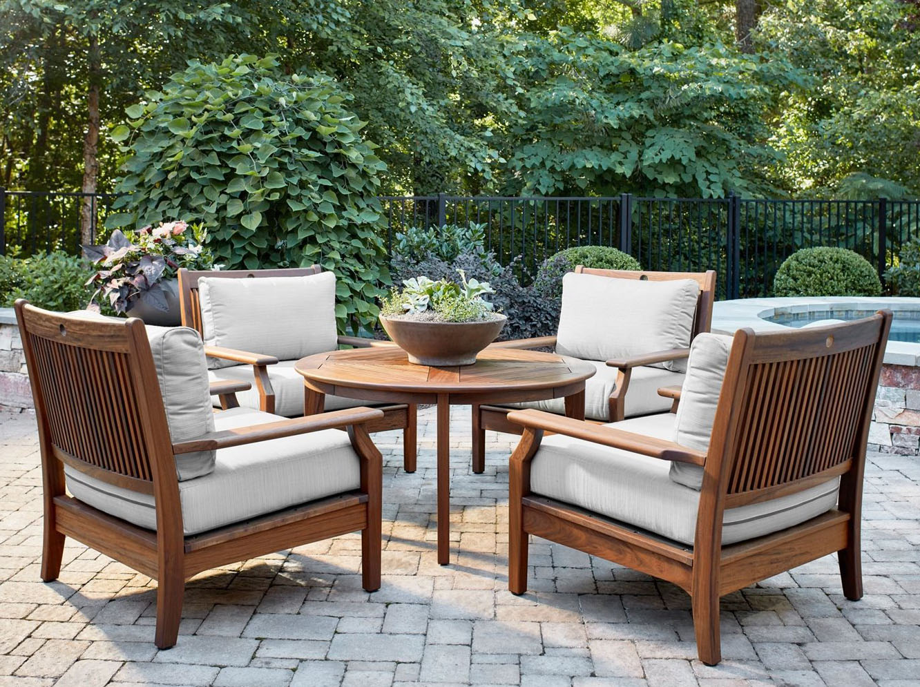 Jensen Outdoor Furniture Opal IPE Lounge Set