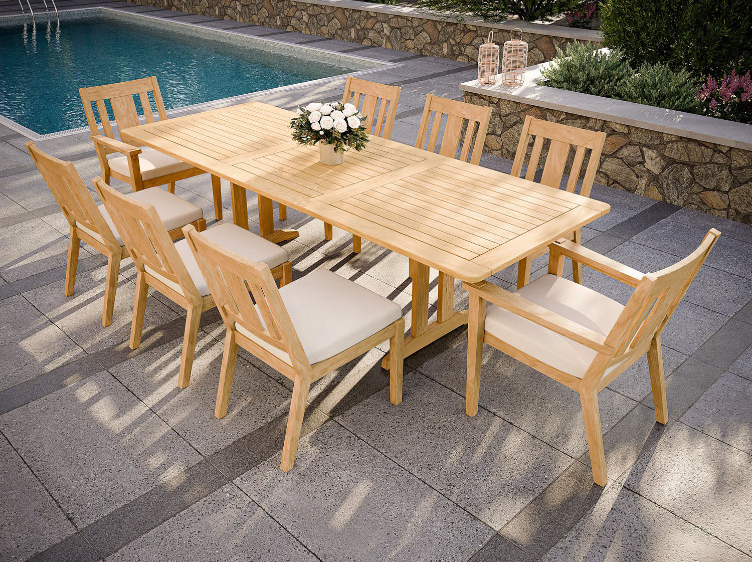 Jensen Outdoor Savannah Dining Set