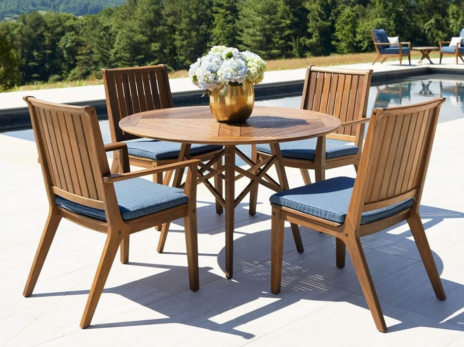 Jensen Outdoor Furniture Sky IPE Dining Set