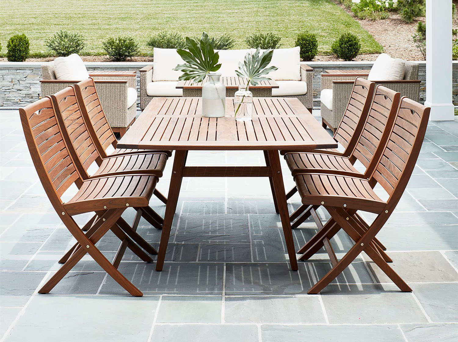 Jensen Outdoor Furniture Topaz IPE Dining Set