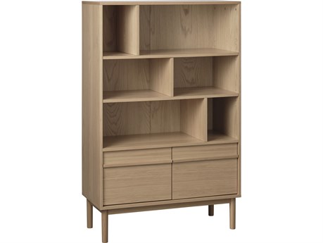 Unique Furniture Ponza Natural Oak Bookcase
