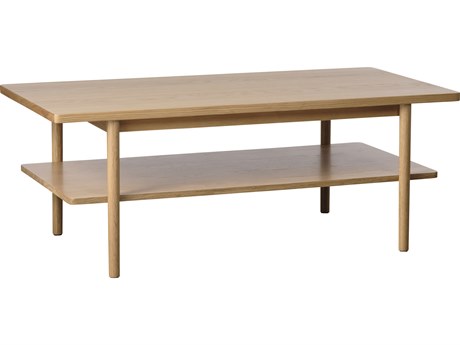 Unique Furniture Ponza Rectangular Wood Coffee Table