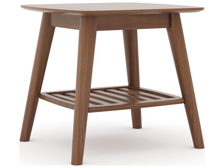 Unique Furniture Sedona 1-Drawer Brown Rubberwood Nightstand