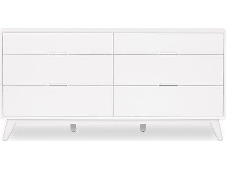 Unique Furniture Sedona 6-Drawers Rubberwood Double Dresser