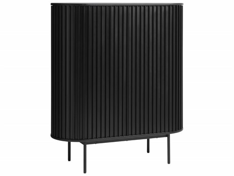 Unique Furniture Siena Black Oak Wood Accent Chest