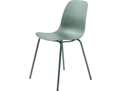 Unique Furniture Whitby Green Armless Dining Chair Set of 2