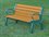 Frog Furnishings Heritage Cast Aluminum 6 ft. Bench  JHPB6HER