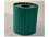 Frog Furnishings Recycled Plastic Standard Round 55 Gallon Hinged Door Receptacle  JHPB55RH
