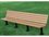 Frog Furnishings Contour Steel 6 ft. Bench  JHPB6BFCON