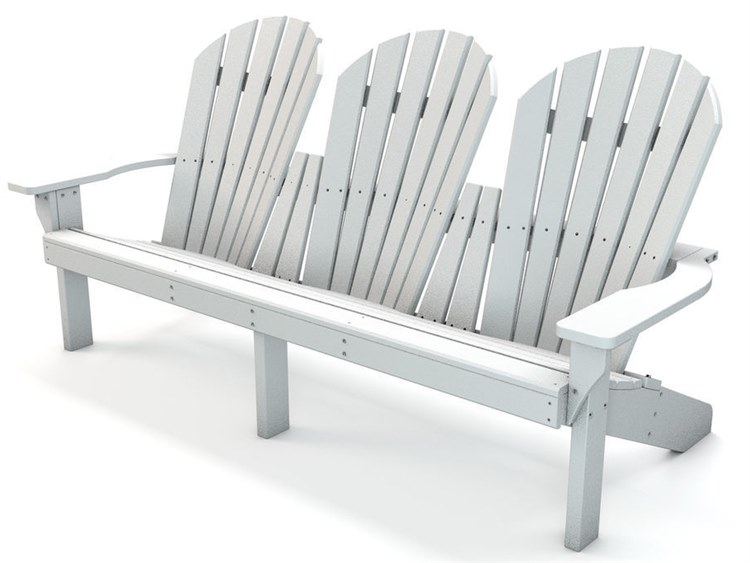 Frog Furnishings Grand Isle 3-Seat Adirondack Chair