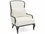 John Richard Christine Rendino 34" Silver Fabric Accent Chair  JRAMF1703V2266010AS