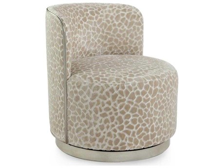 John Richard Bangle Beige Fabric Accent Chair