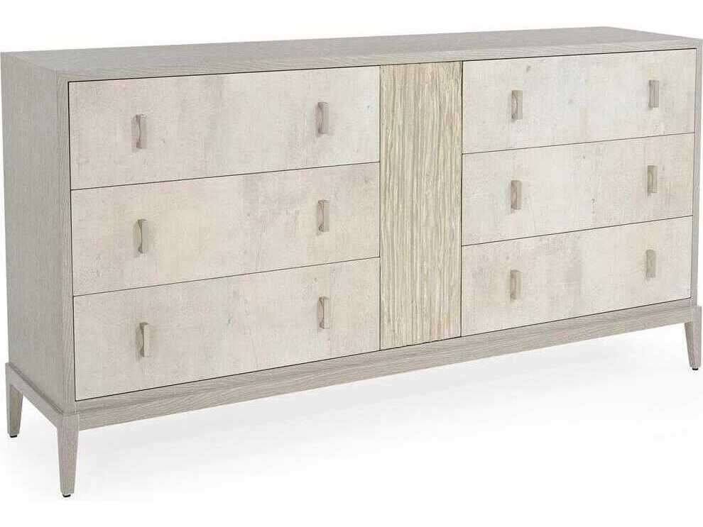 John Richard Mark McDowell Aspis Tiza Gesso SixDrawer Double Dresser