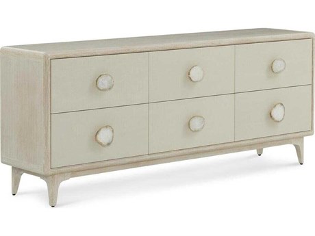 John Richard Alba 6-Drawers Oak Wood Dresser