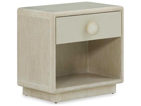 John Richard Alba 1-Drawer Oak Wood Nightstand