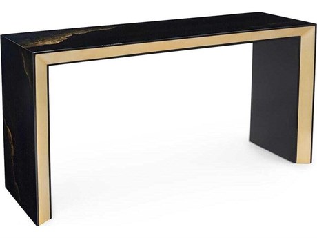 John Richard Golden Tide Rectangular Gold Console Table