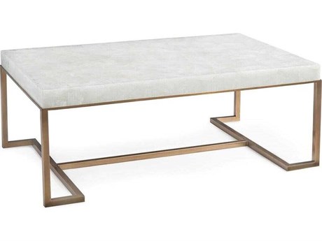 John Richard Mark McDowell Calcite Rectangular Marble Coffee Table