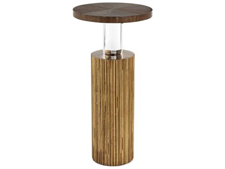 John Richard Beacon Round Wood End Table