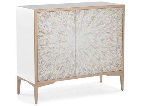 John Richard Mark McDowell Radiance White Maple Wood Accent Chest