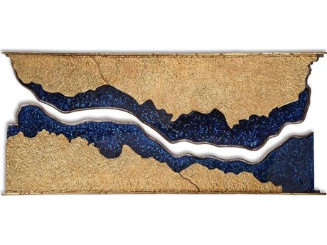 John Richard Sand And Sea Wall Sculpture Set of 2
