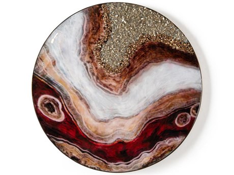 John Richard Katherine Cole's Crimson Ice-II Wall Art