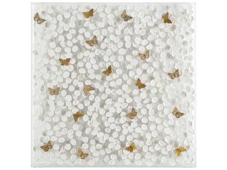 John Richard Petals and Butterflies Wall Art