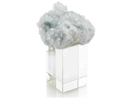 John Richard Celestite On Crystal