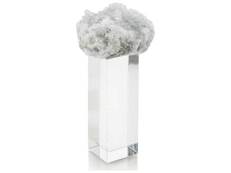 John Richard Celestite On Crystal